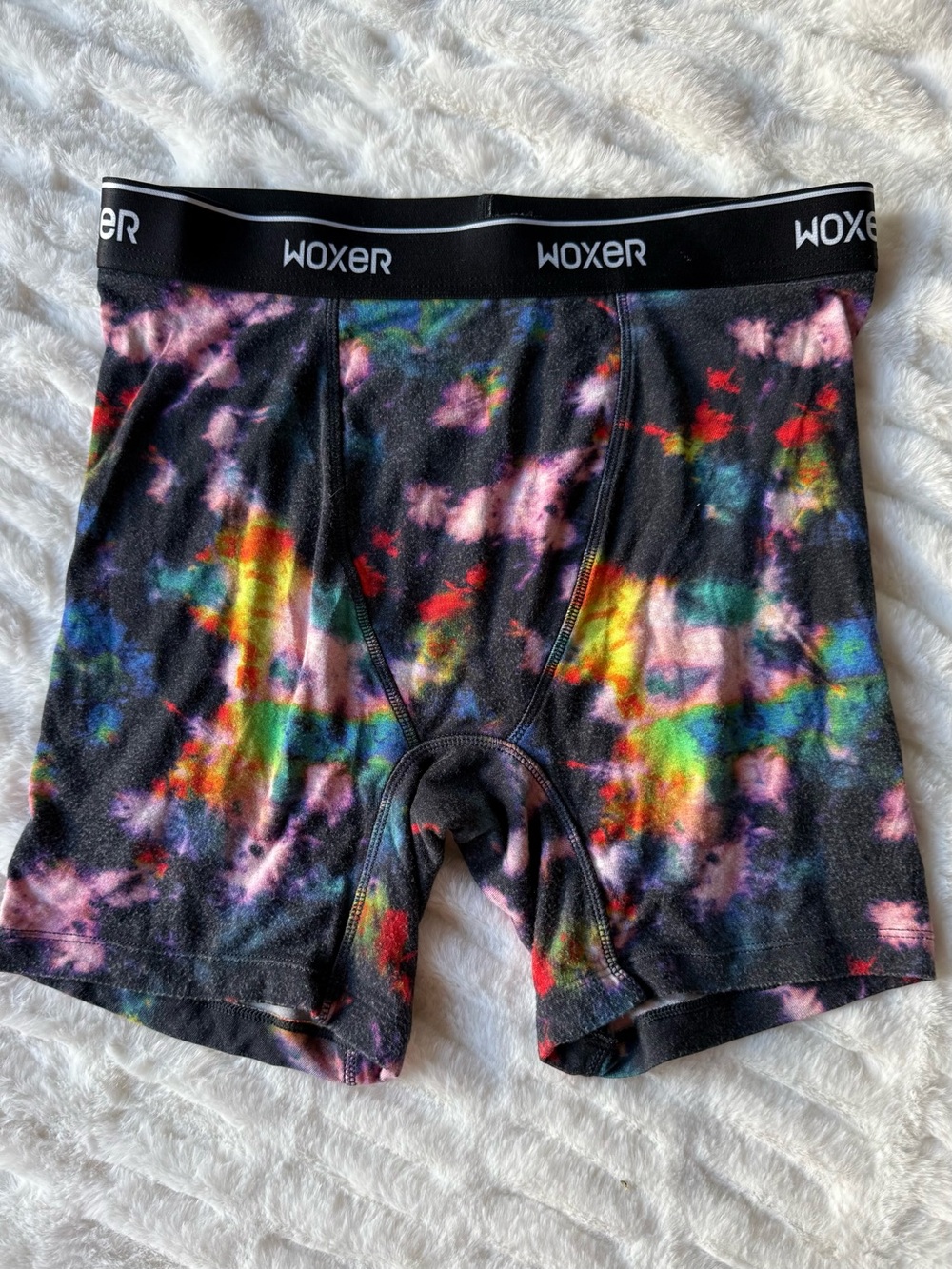 LIMITED EDITION Woxer Black Tie-Dye Baller Hight Waisted